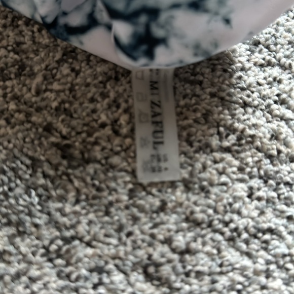 Zaful Marble Print Bikini Bottom - Picture 3 of 3